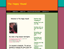 Tablet Screenshot of happyhoundnashville.com